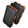 Павербанк HOCO J164 Platinum Solar 8000 mAh 2USB/Type-C із сонячною панеллю та ліхтариком