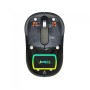 Беспроводная мышь аккумуляторная с USB адаптером, 10м, JEDEL WD141 Прозрачная