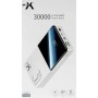 Зовнішній акумулятор, повербанк PowerX Q500 білий 30000 mAh з LCD-дисплеєм, 2×USB