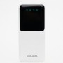 Зовнішній акумулятор 20000mAh з кабелями (Lightning, Type-C, Micro) Ven-Dens VD-PB046, Білий / Повербанк / Зовнішній акумулятор Де