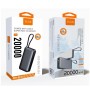 Зовнішній акумулятор (power bank) 20000 мА·год PD 65 Вт QC 22,5 Вт Laptop/Macbook TUGII Y45