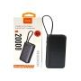 Зовнішній акумулятор (power bank) 20000 мА·год PD 65 Вт QC 22,5 Вт Laptop/Macbook TUGII Y45