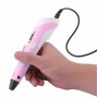 3D ручка для рисования с экраном 3д Ручка Pen3 с LCD дисплеем Розовая