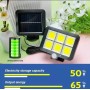 LED — вуличний світильник SL-F120 на сонячних батареях, автономний вологостійкий із датчиком руху для двору