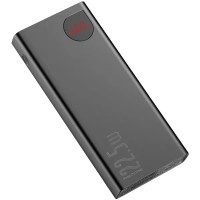 Power Bank Baseus Adaman Metal 20000 mAh 22.5W / Быстрая зарядка / Портативный аккумулятор