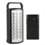 LED-ліхтар акумуляторний чорний корпус HER-TEX HT-2626, 24 діоди, USB, до 80 годин