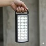 LED-ліхтар акумуляторний чорний корпус HER-TEX HT-2626, 24 діоди, USB, до 80 годин