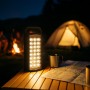 LED-ліхтар акумуляторний чорний корпус HER-TEX HT-2626, 24 діоди, USB, до 80 годин