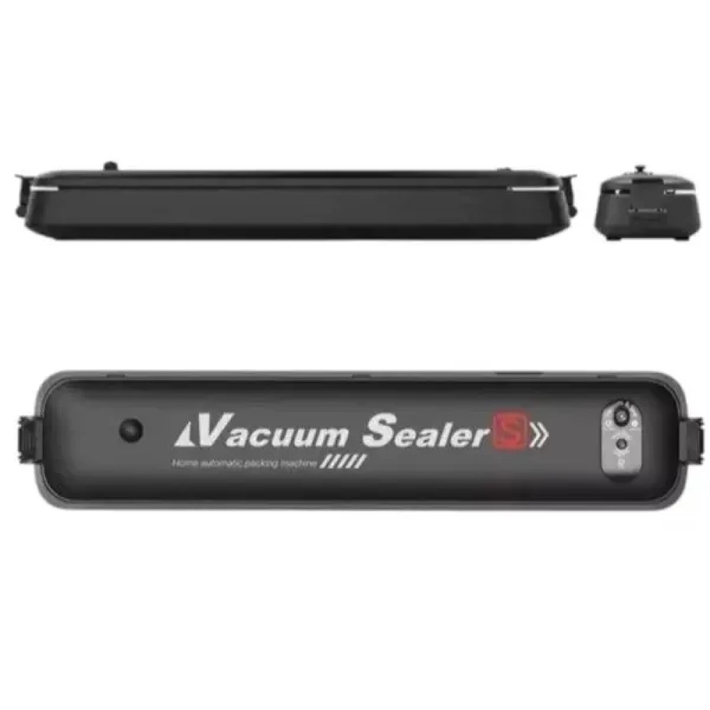 Вакуумний пакувальник продуктів Vacuum Sealer S 26X-252 Чорний
