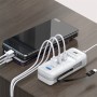 Універсальний зарядний пристрій 66 W з 2 USB-портами, багатофункціональний мережевий адаптер 26X-200