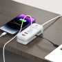 Універсальний зарядний пристрій 66 W з 2 USB-портами, багатофункціональний мережевий адаптер 26X-200