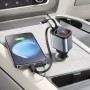 Автомобільний зарядний пристрій 4 в 1 зі швидким заряджанням, USB-портами та підсвіткою «Зоряне небо» 26X-204