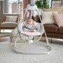 Электронные качели / Детские качели-шезлонг Ingenuity SimpleComfort 2в1 / Укачивающий центр для детей 6 скоростей