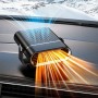 Автомобільний тепловентилятор від прикурювача 12 В, 150 Вт, LY-120, Чорний/ Обігрівач і охолоджувач повітря для авто
