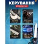 Акумуляторна пила ланцюгова на 8 дюймів V-Tekk + 2 аккумулятори пилка мініпила 3600 об/хв з функцією механічного змащення + кейс