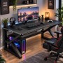 Комп'ютерний стіл Dash S12/Ігровий комп'ютерний стіл 140×60×72,5 см