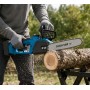 Акумуляторна ланцюгова пила VOLLYX 2в1 Синій/Пила з двома шинами 12"+ 16" 2 АКБ