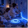 Силиконовая лента от USB 2M / NEON светодиодная лента / Водонепроницаемая лента неон Синий