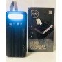 Павер банк Power Bank Power Way 60000 mAh з 4 вбудованими кабелями Чорний (1000-TX-60Q)