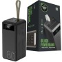 Павербанк підвищеної ємності з ліхтариком і дротами Powerbank TX-80 Torima 80000 mAh