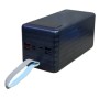 Павербанк підвищеної ємності з ліхтариком і дротами Powerbank TX-80 Torima 80000 mAh