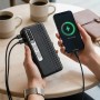Павербанк великої ємності 40000mAh з LED-дисплеєм A 17 Чорний / Портативний павербанк / Павербанк для телефону