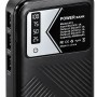 Повербанк 40000mAh, LED-дисплей, 3 USB, А 14, Чорний / Павербанк / Зовнішній акумулятор / Повербанк для телефону / Power Bank