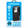 Повербанк 40000 mAh, LED-дисплей, 3 USB, А 15, Чорний/Power Bank/Павербанк/Зовнішній акумулятор/Повербанк для телефона Подро