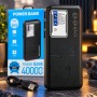 Повербанк 40000 mAh, LED-дисплей, 3 USB, А 15, Чорний/Power Bank/Павербанк/Зовнішній акумулятор/Повербанк для телефона Подро