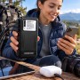 Повербанк 40000mAh, LED-дисплей, 3 USB, А 13, Чорний / Павербанк / Power Bank / Зовнішній акумулятор