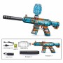 Іграшковий автомат на орбізах SY-0263/M416, синій з помаранчевими деталями