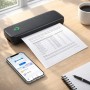 Принтер (A-43) (+ рулон термопаперу А4, АРР, Bluetooth, акумулятор)