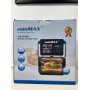 Аерогриль, 12 л, 2500 W, minMAX MNF-8850, Чорна/ Сенсорна мультипіч/Аерофритюрниця з дисплеєм