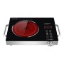Инфракрасная плита 3500Вт, minMAX MN-7038, Черная / Настольная электрическая плита / Электроплита на одну конфорку