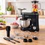 Кухонный комбайн 2200Вт, COSONIC CSM-1011, Черный / Блендер Мясорубка Планетарный миксер Блендер / Измельчитель / Чоппер