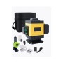 Лазерный уровень Laser Level ЖЕЛТЫЙ 2 АКБ (YELLOW) в СУМКЕ