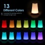 Аккумуляторний нічник з USB зарядкою LED RGB лампа в спальню Villa Volance з пультом, зміна 13 кольорів, регулювання яскравості