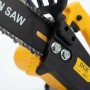 Аккумуляторная цепная пила DUK 16″ 48V Желтая с двумя Li-Ion аккумуляторами, зарядным устройством и пластиковым кейсом для сада