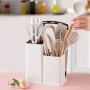 Набір силіконового кухонного приладдя 19 предметів Kitchen Set Кухонний набір із достойкою