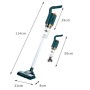 Беспроводной аккумуляторный пылесос VACUUM CLEANER 4в1, 2200 мА, Белый /ч, 120Вт, HY-118 / Вертикальный пылесос