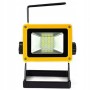 Акумуляторний прожектор із 3 акумуляторами (30W, 24LED) D15, Жовтий/Світолодний переносний ліхтар