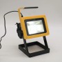 Акумуляторний прожектор із 3 акумуляторами (30W, 24LED) D15, Жовтий/Світолодний переносний ліхтар