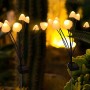 Светильник на солнечной батарее LED грибочки-дерево SuperLED 2 шт.