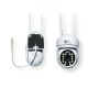 Поворотная погодозащитная IP WiFi камера HX-A1536C / Поворотная уличная камера видеонаблюдения / WiFi камера с датчиком движения