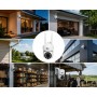 Поворотная погодозащитная IP WiFi камера HX-A1536C / Поворотная уличная камера видеонаблюдения / WiFi камера с датчиком движения