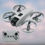 Мини-дрон квадрокоптер + пульт управления, S11 Mini Neo Drone, Серый / Аккумуляторный квадрокоптер / Ударопрочный складной дрон