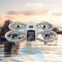 Мини-дрон квадрокоптер + пульт управления, S11 Mini Neo Drone, Серый / Аккумуляторный квадрокоптер / Ударопрочный складной дрон