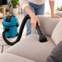 Пылесос для дома ГОЛУБОЙ / Wireless Vacuum Cleaner / Аккумуляторный пылесос 1200 Вт