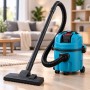 Пылесос для дома ГОЛУБОЙ / Wireless Vacuum Cleaner / Аккумуляторный пылесос 1200 Вт
