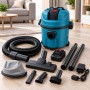 Пылесос для дома ГОЛУБОЙ / Wireless Vacuum Cleaner / Аккумуляторный пылесос 1200 Вт